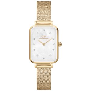 Daniel Wellington Quadro Pressed Piano Lumine Gold MOP White DW00100582 main product photo