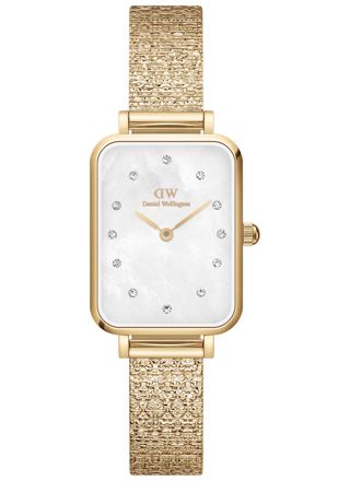 Daniel Wellington Quadro Pressed Piano Lumine Gold MOP White DW00100582