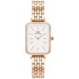 Daniel Wellington Quadro 20x26 Rosegold 5-Link White DW00100672