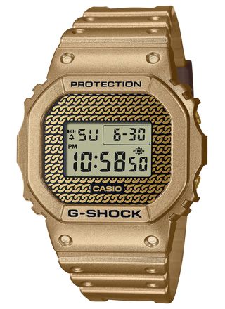 Casio G-Shock Gold Chain Limited Edition DWE-5600HG-1ER