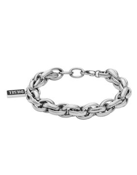 Diesel Steel silverfärgat armband DX1514040