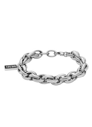 Diesel Steel silverfärgat armband DX1514040