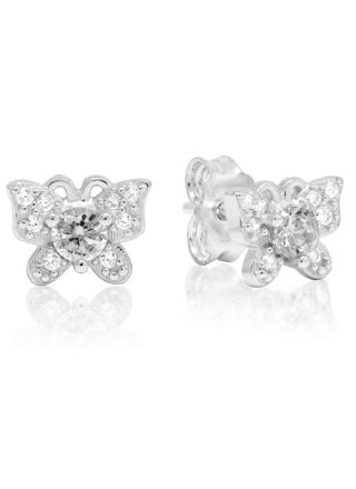 Silverörhängen fjäril zirkon E-1310Z