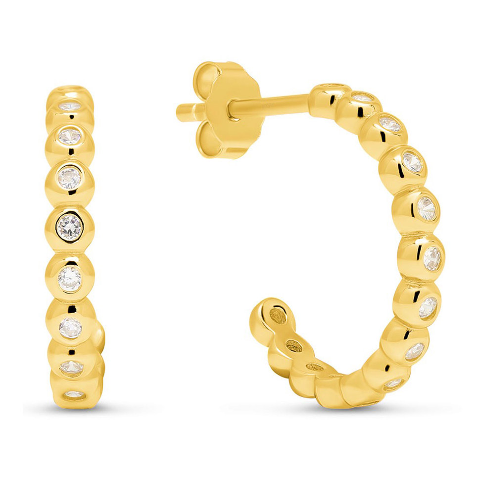 Beat of Love silverörhängen E-15702ZG