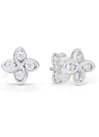 Silverörhängen zirkon E-3777Z