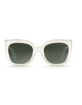 Thomas Sabo Sunglasses Audrey Cat-Eye vit silver solglasögon E0017-062-106-A