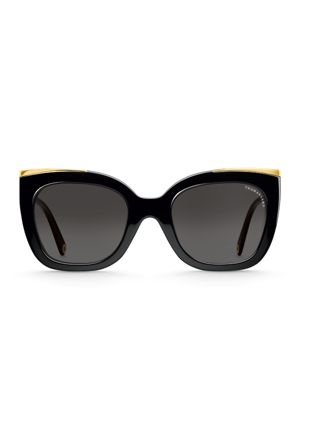 Thomas Sabo Audrey Cat-Eye black gold solglasögon E0017-170-106-A