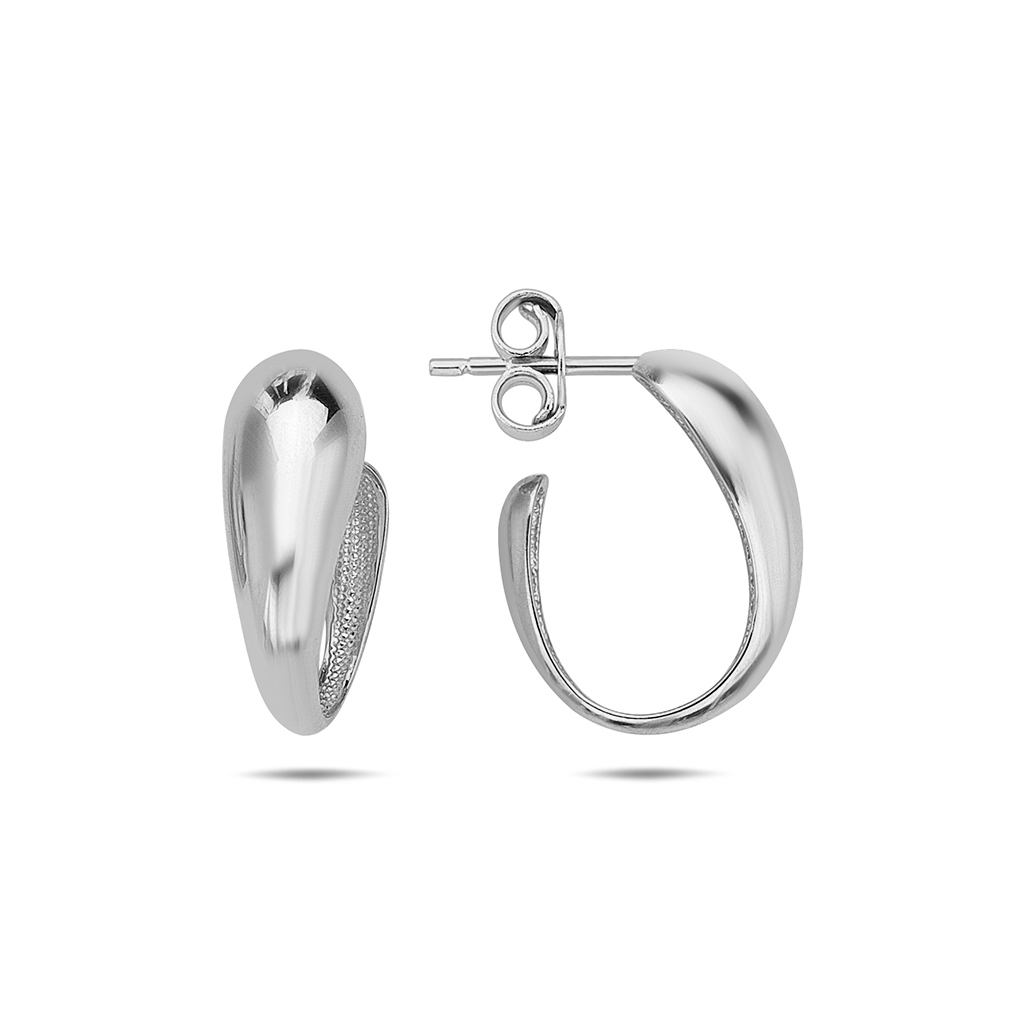 Lykka Casuals creoleörhängen silver 16 mm 