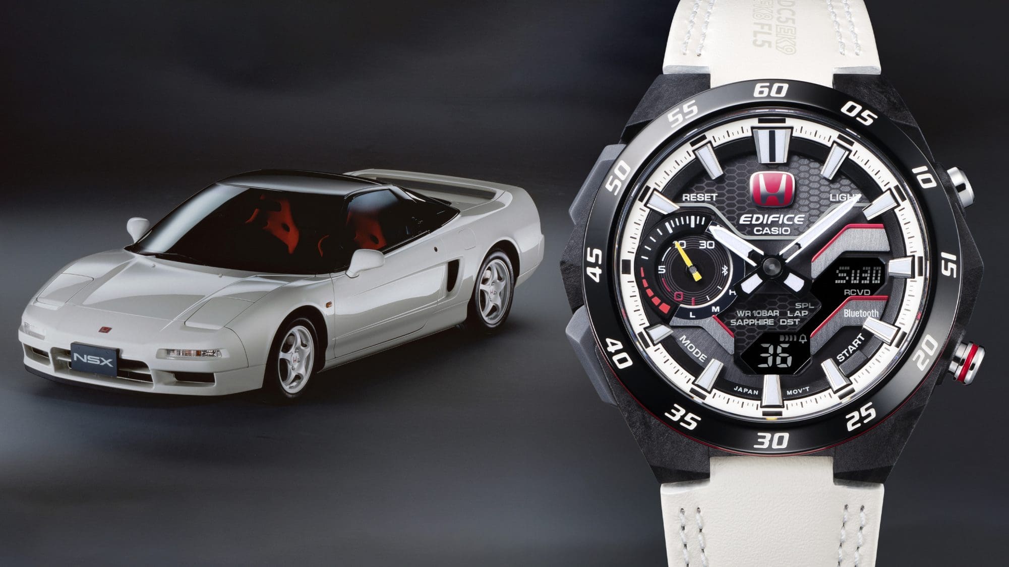 時計 EDIFICE Honda TYPE R Edition ECB-2200HTR - 時計