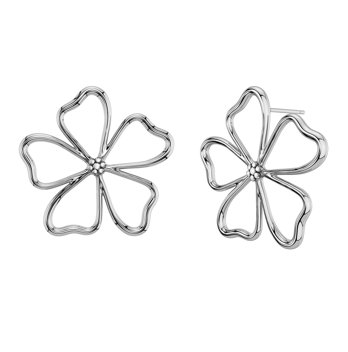 Edblad Alba studs L stål örhängen 132122