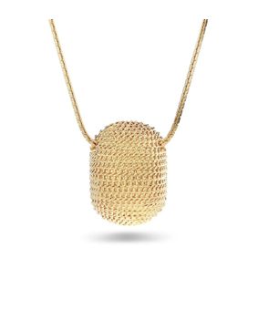 Edblad Amarillo halsband L guldfärgad 126599