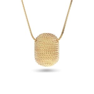 Edblad Amarillo halsband L guldfärgad 126599 main product photo