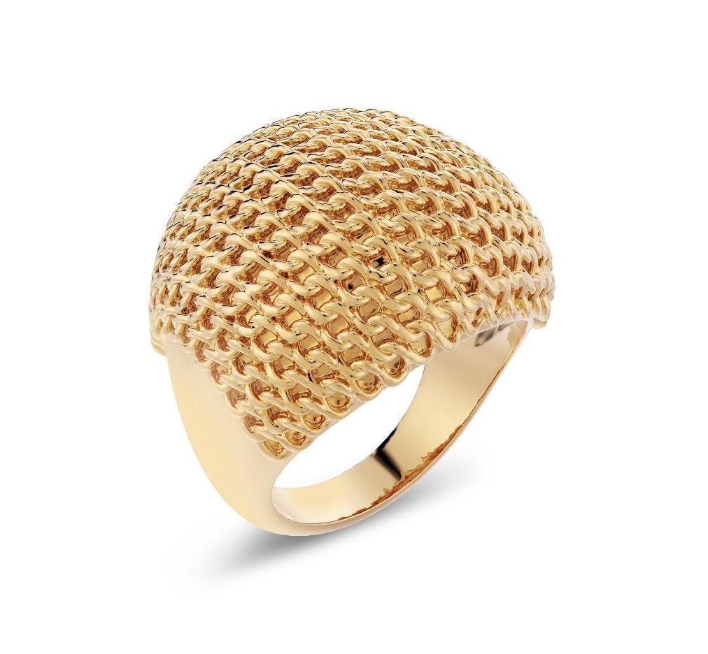 Edblad Amarillo ring guldfärgad 126603-S