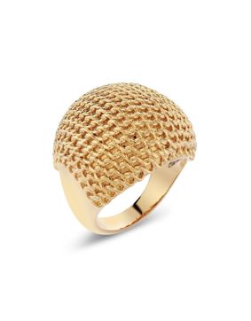 Edblad Amarillo ring guldfärgad 126603