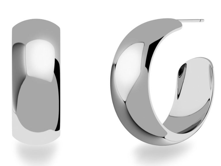 Edblad Arch creolörhängen L stål 126856