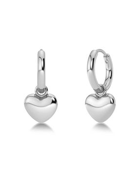 Edblad Barley hoopörhängen Steel 127381