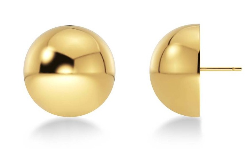 Edblad Bead stiftörhängen guldfärgade 127510