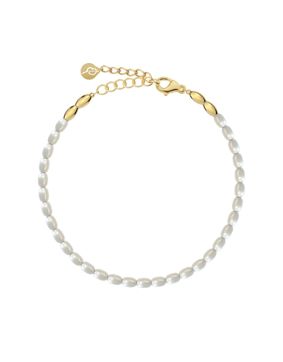 Edblad Cabo armband pearl guld 126860