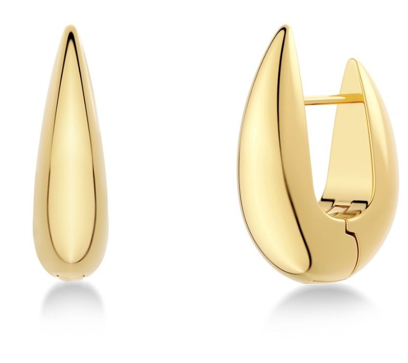 Edblad Crest hoopörhängen L Gold 127398