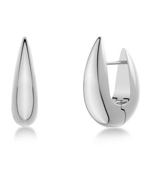 Edblad Crest hoopörhängen L Steel 127399