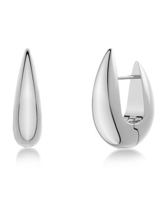 Edblad Crest hoopörhängen L Steel 127399