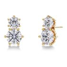 Edblad Crown stiftörhängen Duo guldfärgade 127534