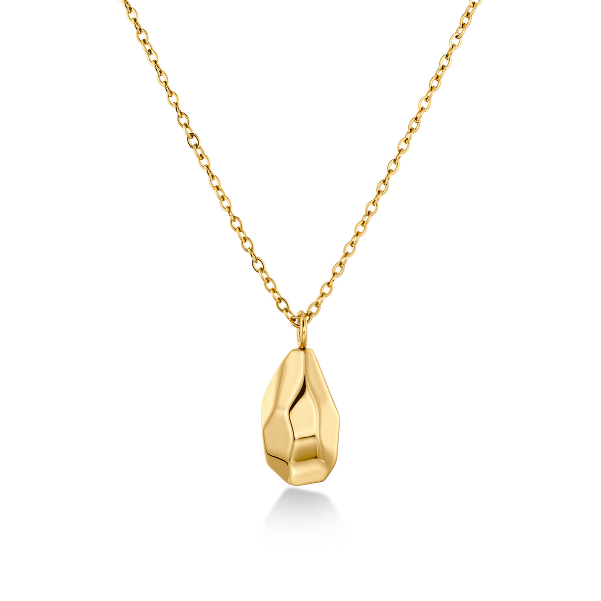 Edblad Crystalite halsband S Gold 131870