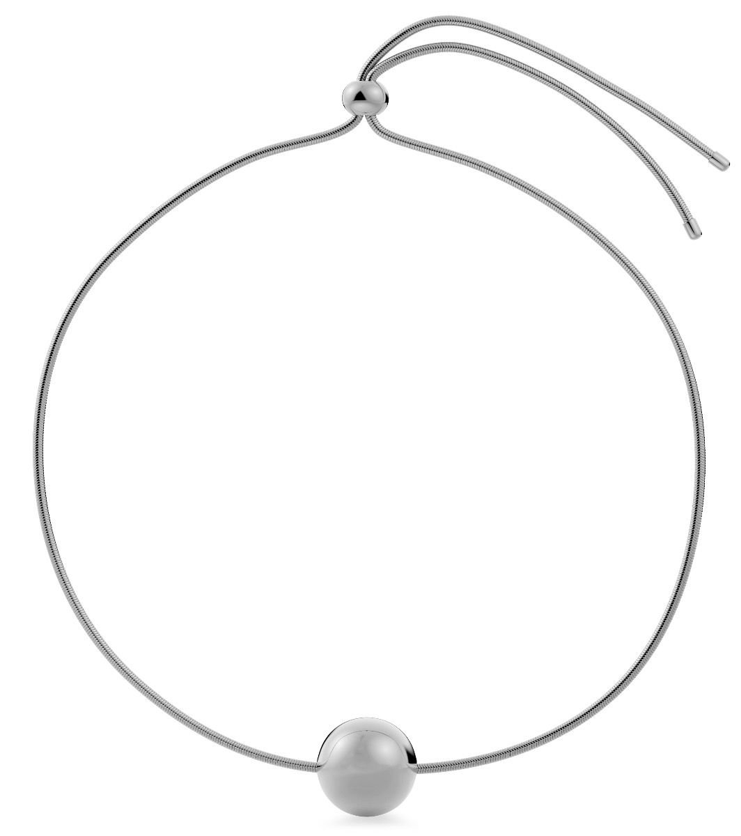 Edblad Diego halsband silverfärgad 126641