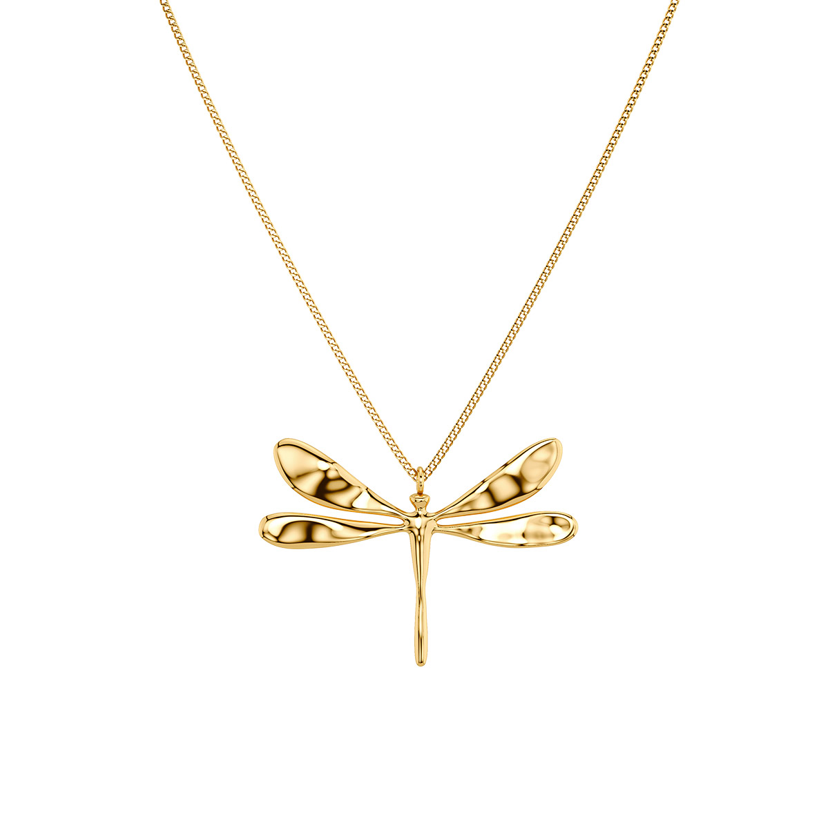 Edblad Dragonfly halsband L guld 132145
