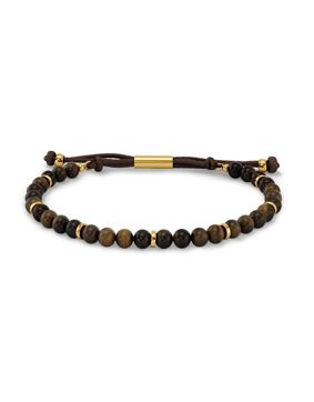 Edblad Dylan armband Brown/Gold 130538