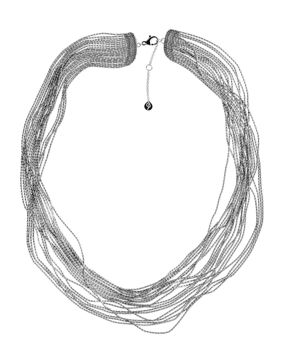 Edblad Elysian halsband silverfärgad 126649