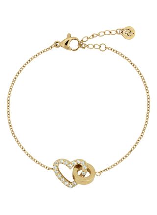 Edblad Eternal Heart Bracelet Gold hjärtarmband 125910