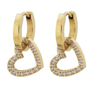 Edblad Eternal Heart Earrings Gold hjärtörhängen 125907 main product photo