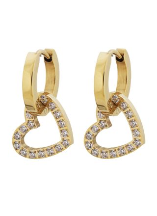 Edblad Eternal Heart Earrings Gold hjärtörhängen 125907