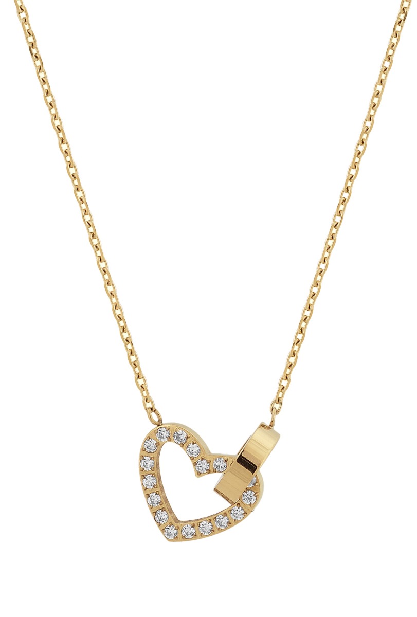 Edblad Eternal Heart Necklace Gold hjärthalsband 125913