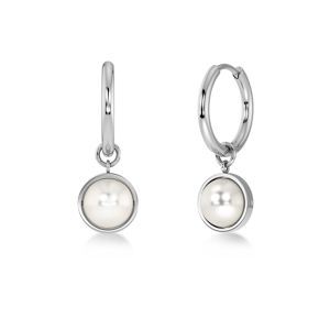 Edblad Gabrielle Hoops S Steel pärlaöronringar 129412 main product photo