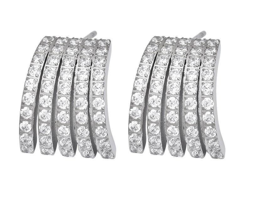 Edblad Glow Festive Studs  M Steel örhängen 122840