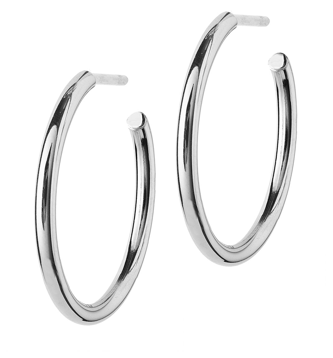 Edblad Hoops örhängen Steel Medium 105861