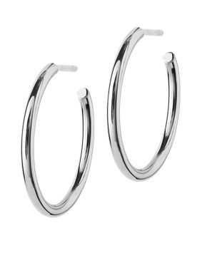 Edblad Hoops örhängen Steel Medium 105861