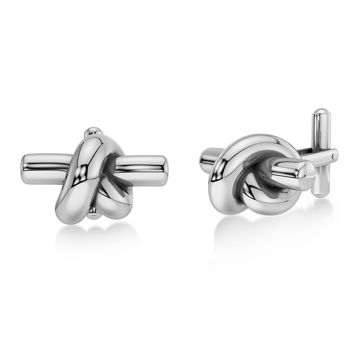 Edblad Knot Cufflink Steel 131881