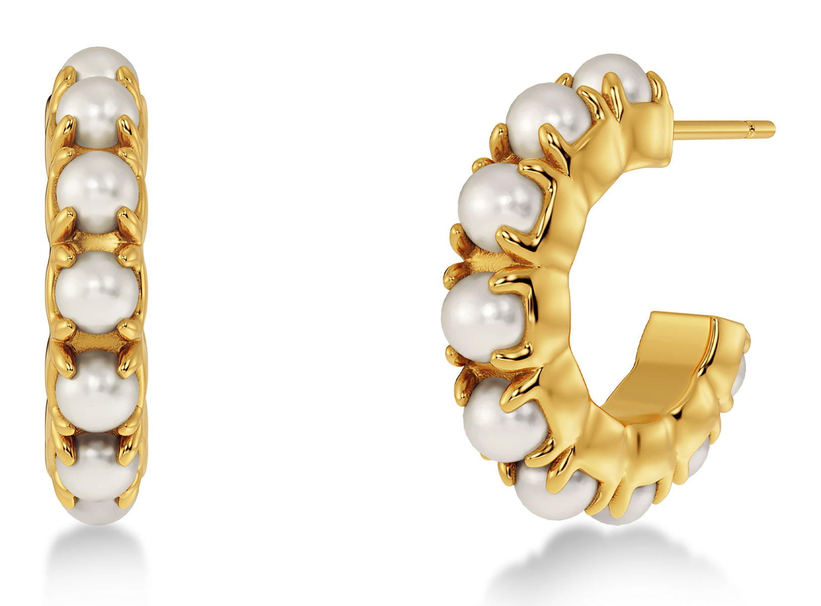 Edblad Lilo guld örhängen stor 129684