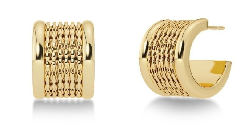 Edblad Lumi Creoles S Gold 127447