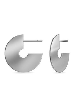 Edblad Oblate hoops S silverfärgad 126686