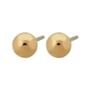 Edblad Plain Studs M Gold Kulörhängen 126143 main product photo