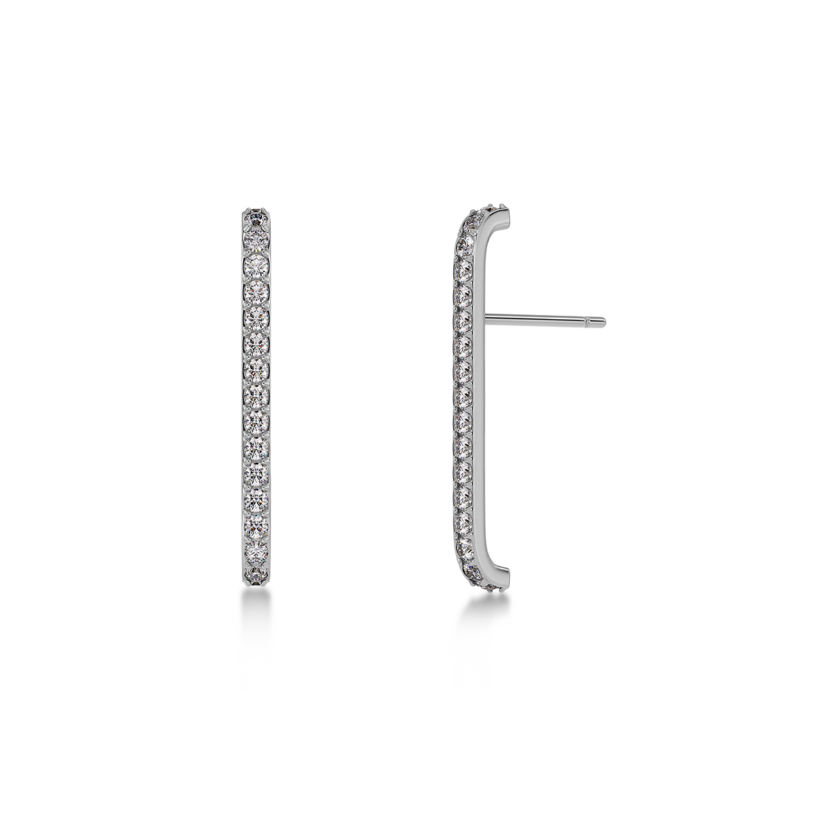 Edblad Plié Lobe Studs Steel örhängen 129462