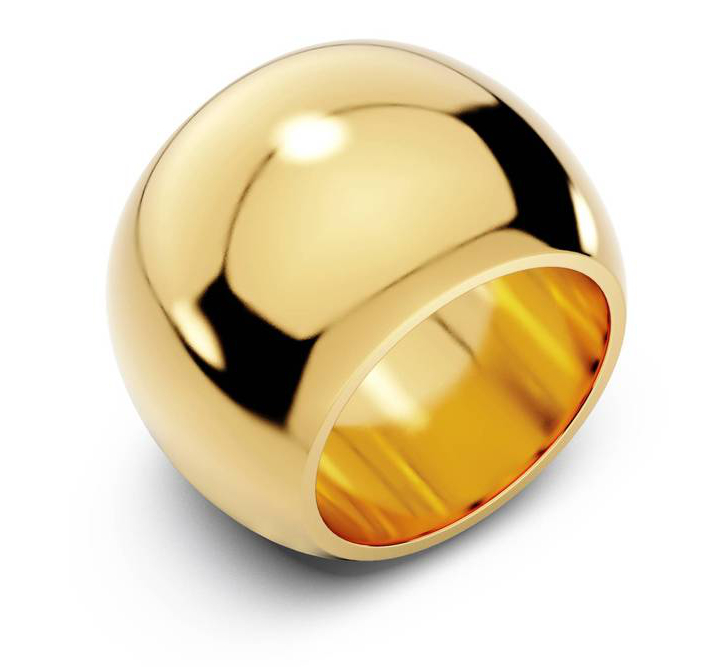 Edblad Prime ring guldfärgad 127578-S 16,8 mm