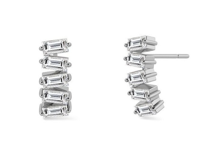 Edblad Rey örhängen silverfärgad 126698