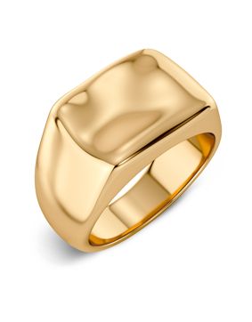 Edblad River ring guldpläterad 130354