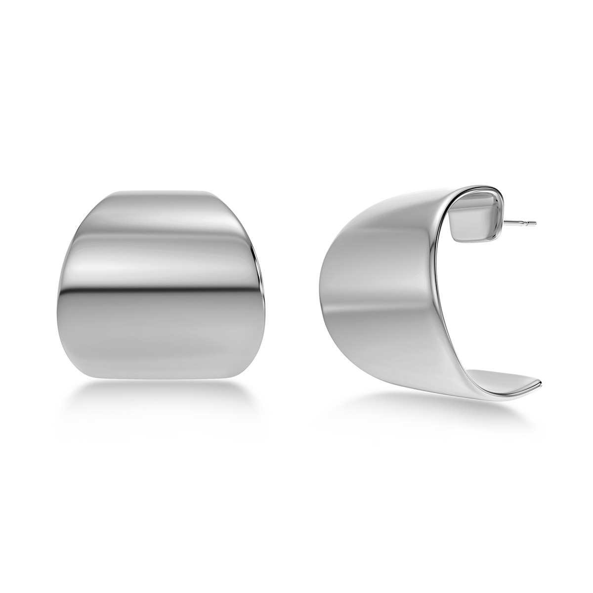 Edblad Solo hoops L silverfärgade 127861