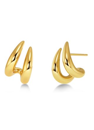 Edblad Spire Hoops L guld örhängen 129730